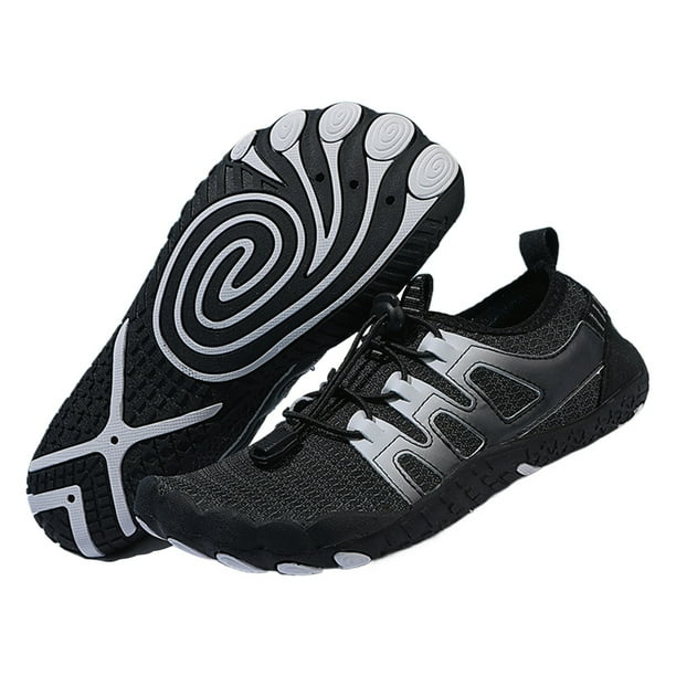 Zapatos de agua para surf y snorkel zapatillas transpirables con cinco dedos para vadear zapatos acuáticos de secado rápido para hombres y mujeres