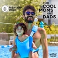 thumbnail image 5 of WaterLand Portabebés - Portabebés innovador que puede usar tanto en el agua como en la tierra - Portabebés impermeable con correas ajustables, arnés liviano para niños pequeños para piscina y playa (a, 5 of 5