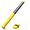 Yellow, variant on Adjustable Intensity Badminton Swing Trainer,Racket Training Tool Tension Sound Feedback with Stainless Steel Non-Slip Handle for Strength,Precision Practice