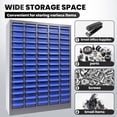 thumbnail image 2 of 75 Drawer Parts Cabinet,75 Slot Parts Cabinet With 165 Lbs Capacity,ABS Plastic Drawers And Iron Frame With Labels,Tool Storage Cabinet For Garage Or Workshop,Blue, 2 of 7