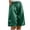 Green, variant on Delconic Women's Casual And Fashionable Color Loose Pants With Pocketes Black L