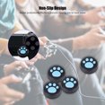 thumbnail image 1 of 4 Pcs Joystick en Silicone pour PS3/ Grips pour Pouce Couvercle de Bascule pour Switch Pro Mignon Conçu Patte de Chat, 1 of 8