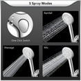 "FEELSO Handheld Shower Head with High Pressure 3 Spray Mode, Purifying