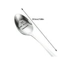 SomWiBe Tableware Engraved Spoon Best Present For Husband Madam Family