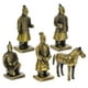 thumbnail image 1 of GOOHOCHY 1 set de metal terracota guerrera estatua decoración de escritorio de pequeñas aleaciones de terracota guerreros figura, 1 of 8