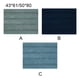 thumbnail image 5 of Alfombrilla de baño Naiovety antideslizante elegante absorbente duradero agua verde 43*61, 5 of 6
