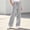 Gray, variant on JOANKDMI Wide Leg Sweatpants Women with Pockets High Waisted Relaxed Fit Open Bottom Elastic Drawstring Waist Comfy Yoga Athletic Track Pants Workout Sweatpants Women, L-3XL