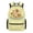 Capybara Ice Cream Pattern, variant on Police Car Design Kid Bookbag, Polyester Large Capacity Shoulder Bookbags Adjustable Straps Student Bookbag for Travel School