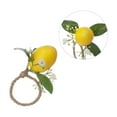 thumbnail image 1 of Servilletero de Boda con Limón y Frutas Anillo para Decoración de Mesa de Comedor Fiestas de Verano Vacaciones Familia Diaria ANGGREK  Otros, 1 of 8