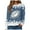 Navy, variant on GEWSEY Womens Football Sweatshirt Sparkly Sequin Rugby Sweatshirts Game Day Pullover Tops Fall Weekend Events Family Outfits (Orange, S)
