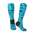 thumbnail image 4 of Balery World Turtle Day Printed Novelty Socks Men's Women's Crew Socks Sports Socks Knee High Socks Cotton Socks Quirky and Cool Socks, 4 of 9