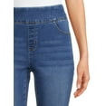 thumbnail image 2 of The Pioneer Woman Pull On Embroidered Bootcut Jeans, 32” Inseam, Sizes XS-3X, Women's and Women's Plus, 2 of 7