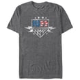 thumbnail image 1 of KISS Army Stencil Gray T-Shirt-Small, 1 of 1