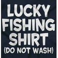 thumbnail image 2 of Lucky Fishing Shirt Cute Funny Fisher Men's Long Sleeve Tee T Shirt Brisco Brands X, 2 of 6