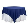 thumbnail image 7 of Efavormart 90" NAVY BLUE Wholesale Linens Polyester Square Linen Tablecloth for Kitchen Dining Catering Wedding Birthday Events, 7 of 7