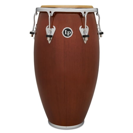 Latin Percussion M754S-ABW Matador Wood 12.5 in. Tumba, Brown & Chrome