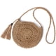 thumbnail image 1 of Bolso de hombro de paja para mujer, bolso de playa, bolso cruzado para mujer con borlas, bolso de rafia tejido, bolso de playa de verano, bolso de compras redondo para viajes, trabajo,, 1 of 5
