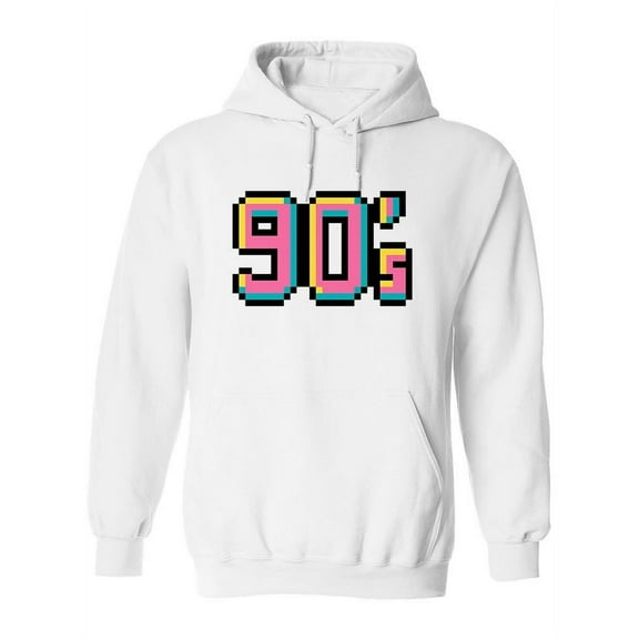 Nineties Hoodie Women -Image by Shutterstock, Female Large