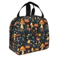 thumbnail image 2 of Easygdp Colorful Plants Mushroom Bolsa Térmica Premium - Tela Oxford Impermeable, Gran Capacidad, Bolsillo Frontal, Unisex para Trabajo, Escuela, Actividades al Aire Libre y Picnics, 2 of 8