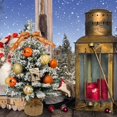 thumbnail image 4 of ⚡ Big Sale ! Mini Christmas Tree Bow Decorative Snow Christmas Tree Lamp String White Snow Christmas Tree Artificial Snow Flocked Christmas Tree For Christmas Decoration Without La, 4 of 9