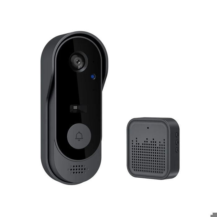 WIFI Doorbell - Wireless Video Doorbell with Camera, Smart HD Outdoor Phone Doorbell Security Video Intercom IR