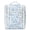 Blue Flower-B, variant on WANDF Hanging Toiletry Bag for Women,Shave Bag for Men, Multi-Compartment Cosmetic Bag with Hook, Portable Dopp Kit Organizer, Makeup Bag for Travel,Business Trip,Bathroom(Grey)