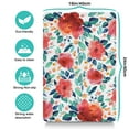 thumbnail image 2 of Romantic Rose Extra Large Floral Dog Bowl Mat - Peony Pattern Pet Food Mat, Absorbent & Waterproof, 2 of 2