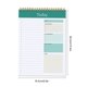 thumbnail image 3 of Cuaderno de planificación semanal B5 con espiral y tapa abatible, agenda a color, portátil., 3 of 7
