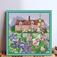 thumbnail image 2 of Kit Punto Cruz Primavera Impreso Hilo Algodón Ecológico Bordado 14CT 33x33cm, 2 of 9