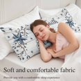 thumbnail image 5 of Farmhouse Body Pillow Covers 20"x54", Blue Country Texas Star Vintage Berries Wooden Soft Brushed Microfiber Breathable Throw Pillow Covers, Pillowcase with Zipper for Couch Sofa Bedroom Living Room, 5 of 9