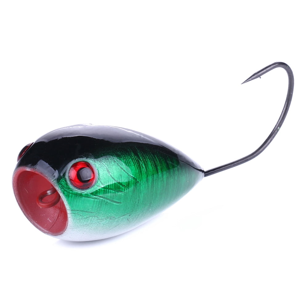 HENGJIA 8pcs Bucktail Jigs Saltwater Fishing Jigs Head Surf Fishing Lures Bait Top Water Popper Fishing Jigs Hooks for Bass Striper