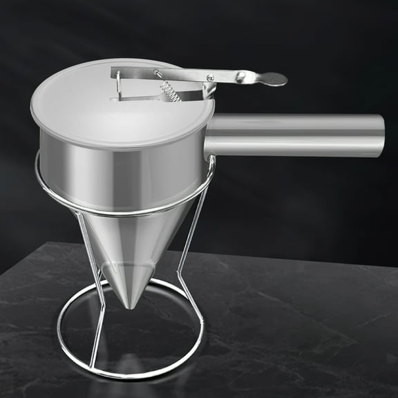 Raindrops Meatball Maker Tool Lid Stainless Steel Funnel Dispenser Lid Octopus Balls Funnel Cover Replacement for Easy Meatball Preparation Cooking