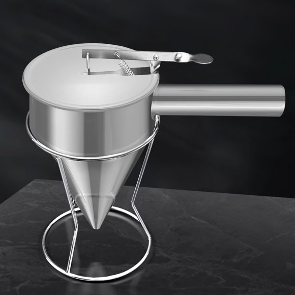 WEUVEB Embudo Para Cocción De Bolas De Acero Inoxidable Ergonómico Y Fácil Limpieza
