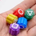 thumbnail image 4 of Juego Tradicional Base Gonggi Jack Stone Pebbles Set para Juegos (5 Dados Con), 4 of 8