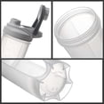 thumbnail image 4 of Botellas con tapa de rosca sólida Aptas para lavavajillas para mezclas de proteínas, Gris transparente Material inofensivo:, 4 of 5
