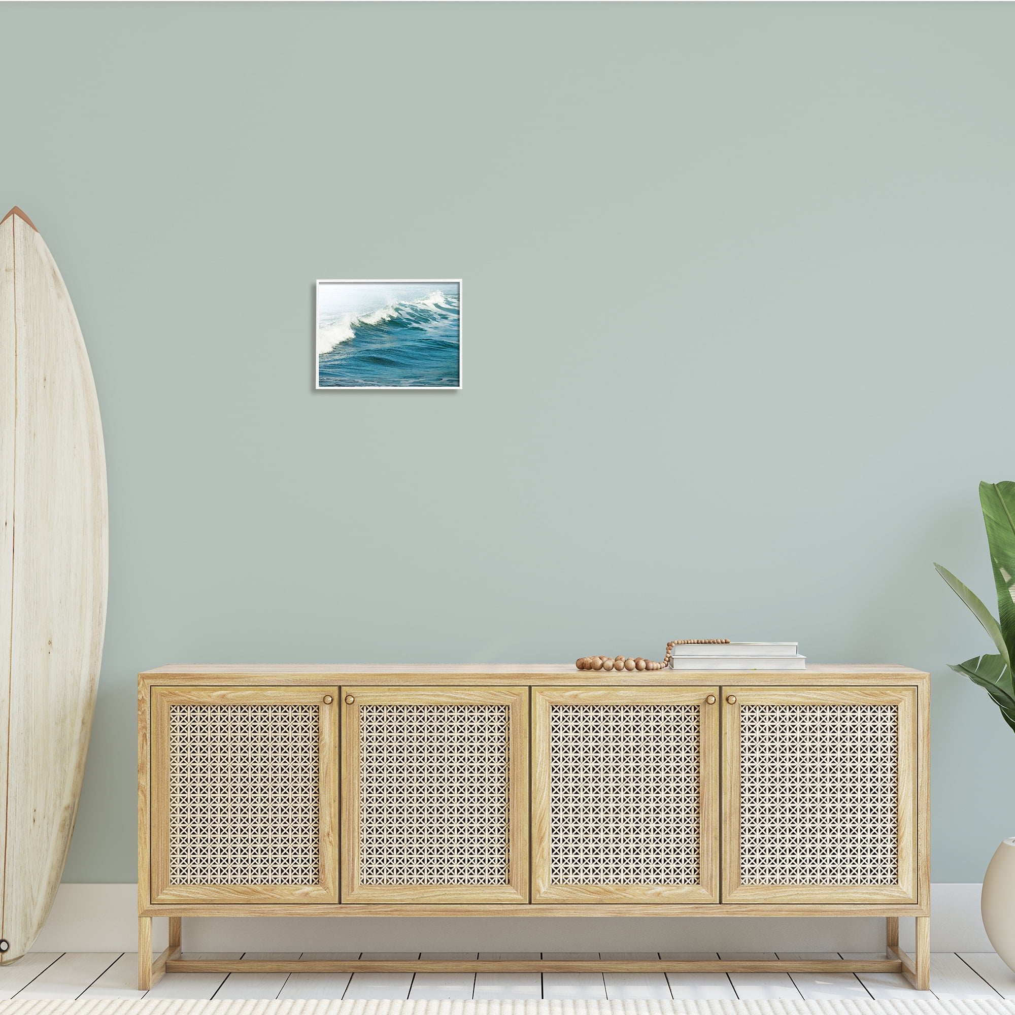 Stupell Indtries Small Wave White Caps Water Motion Ocean Study,14 x 11,Design by Ian Winstanley