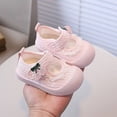 thumbnail image 5 of Willtoo Baby Girls Shoes Breathable Mesh Sneakers Non-Slip Soft Sole Infant Toddler First Walker Shoes, 5 of 5