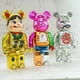 thumbnail image 4 of Bearbrick-figura de oso violento, estatuas de Bearbrick, colección de moda, figura de oso de escritorio, decoraciones de lujo para sala de estar, regalos, 400%, 4 of 4