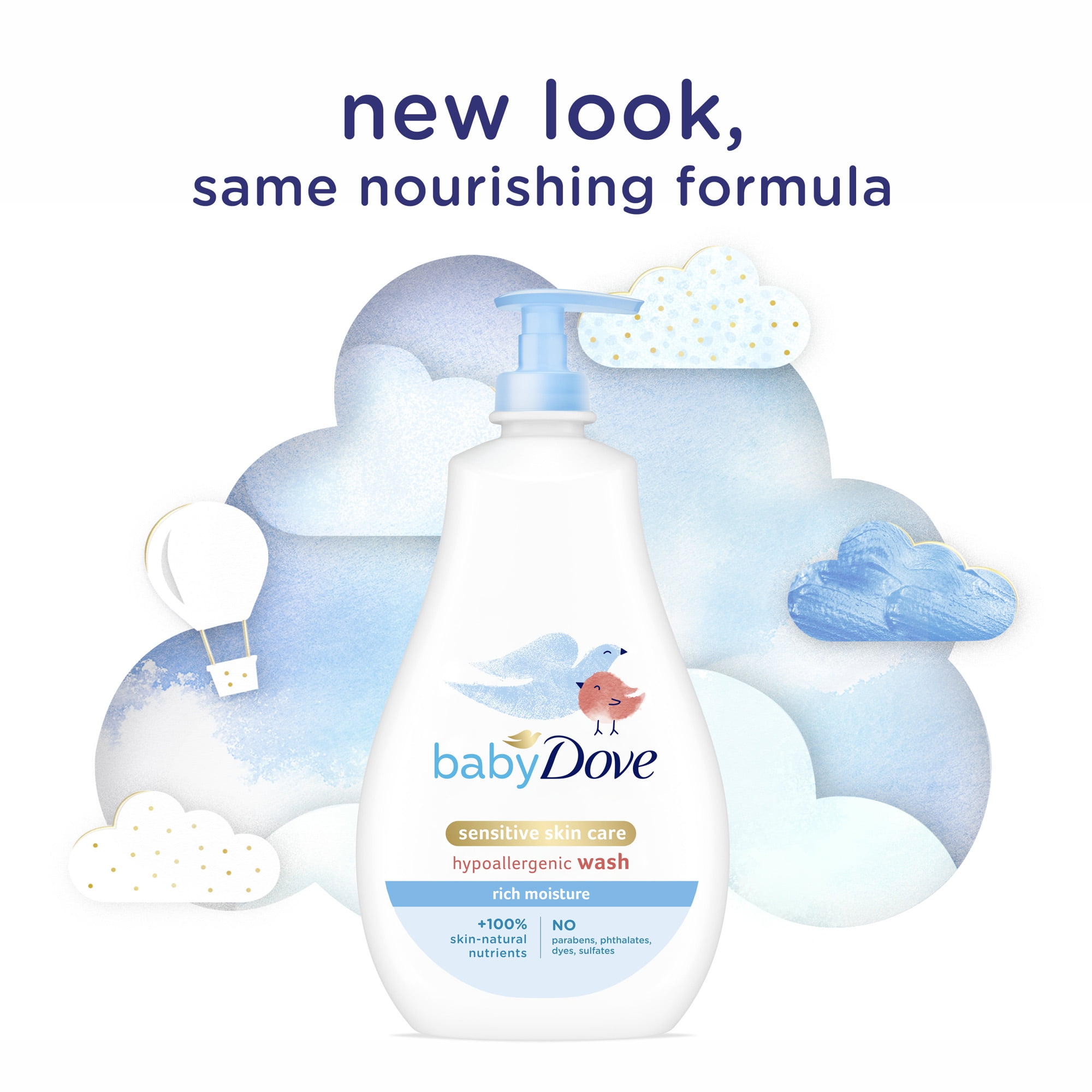 dove baby wash 20 oz