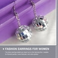 thumbnail image 2 of HEALEEP 2 Paires Accessoires Réveillon Femmes Bijoux de Fête en Plastique Années 70, 2 of 8