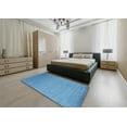 thumbnail image 5 of Ahgly Company Machine Washable Indoor Rectangle Contemporary Midday Blue Area Rugs, 5' x 8', 5 of 7