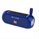 thumbnail image 1 of Radio Solar FM MP3 para Exteriores, Inalámbrica, Bluetooth V4.2, Altavoz, Caja de Sonido, Subwoofer, Graves, Auxiliar, Estéreo, HiFi, Color Azul., 1 of 5
