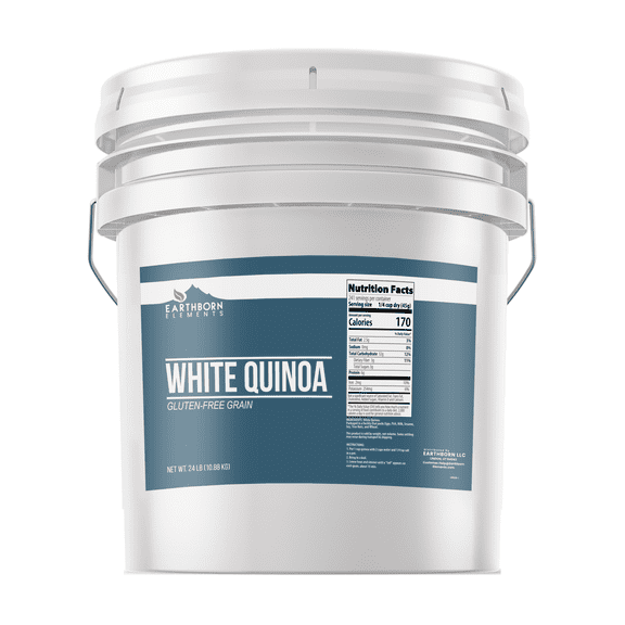 Earthborn Elements White Quinoa 3.5 Gallon, Non GMO, Good Source of Iron