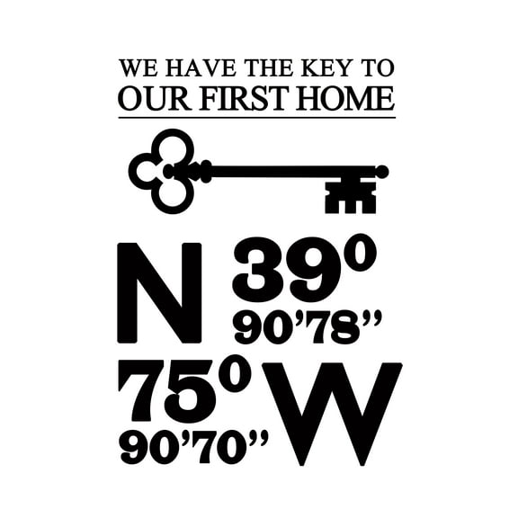 Darling Souvenir Home Quotes Burlap Print Wall Decor Hanging House Personalized Housewarming Gift-Burlap Print Only(8 x 10 Inches)