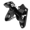 thumbnail image 1 of Maoww Support de Drapeau à Double Embouchure Matériau Résistant à la Rouille Accessoires de Mât de Drapeau Robustes et Durables 2 Angles Noir, 1 of 6