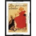 thumbnail image 5 of Art.com Paris, France - Vingeanne Milk Girl with Cats Advertisement Poster Art Print by Lantern Press, Black Frame Wall Art, 17" x 23", 5 of 5
