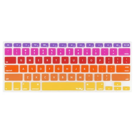 Kuzy - Ombre Colors Keyboard Cover for Older MacBook Pro 13