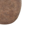 thumbnail image 5 of DecMode 10" Antique Style Textured Brown Ceramic Vase with Handles, 5 of 9