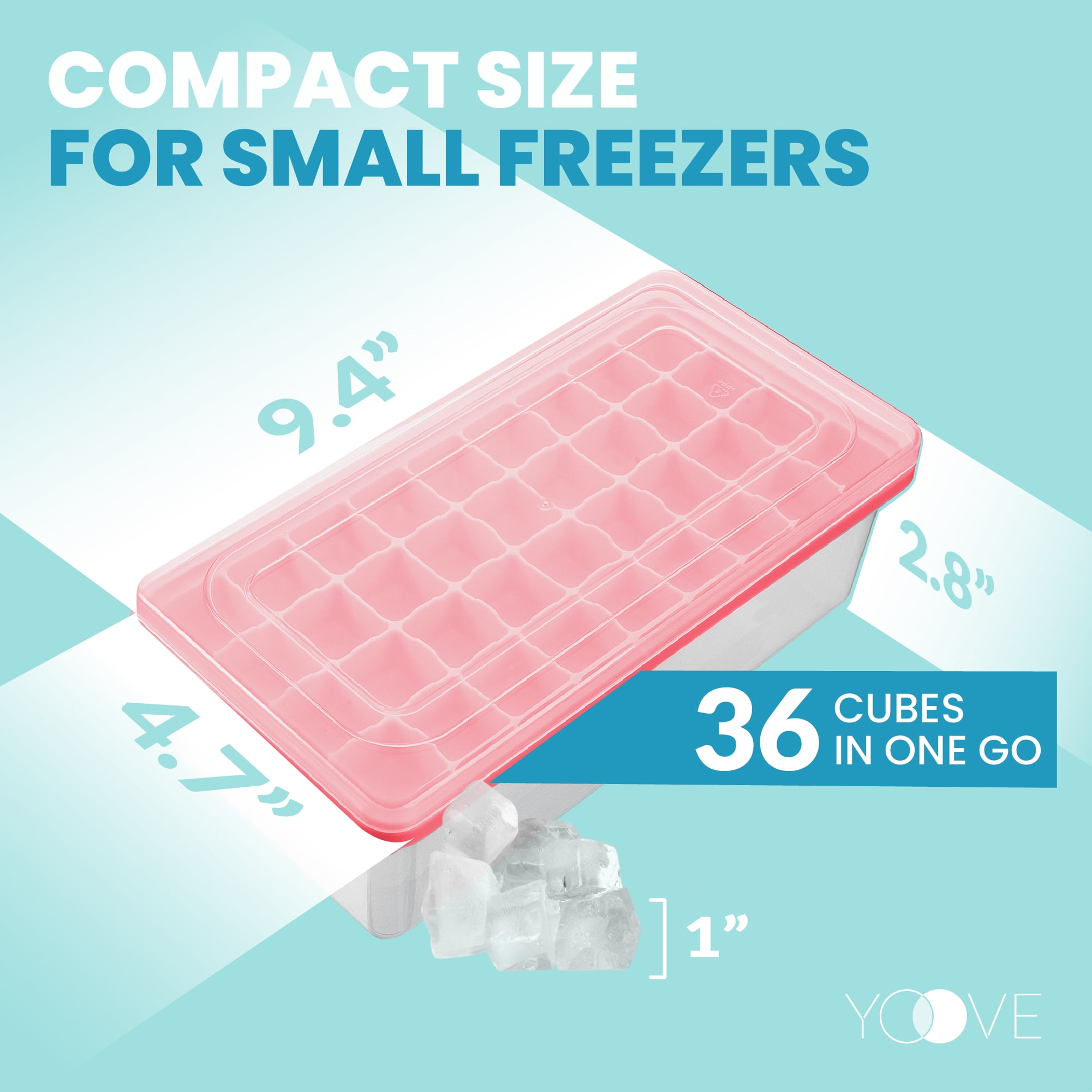Product Review: Yoove Ice Cube Tray With Lid and Bin {Silicone Ice