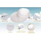 thumbnail image 4 of Sombreros Simplicity para mujer, visera convertible para playa con protección solar UV UPF 50+, 4 of 5